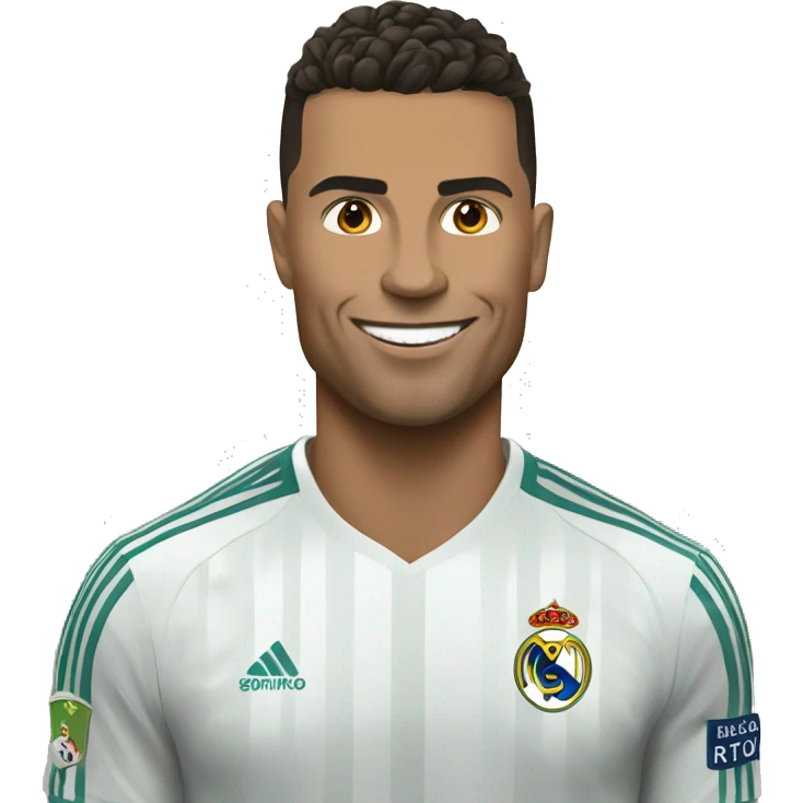 Ronaldo qui rit emoji