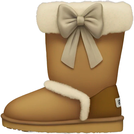 uggs with bow  emoji