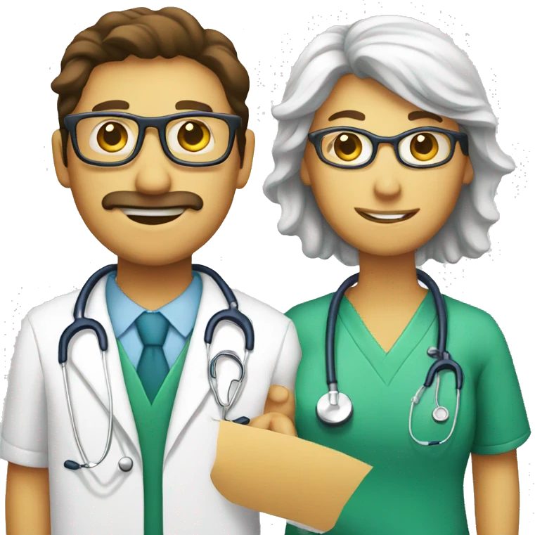 calander and doctor  emoji