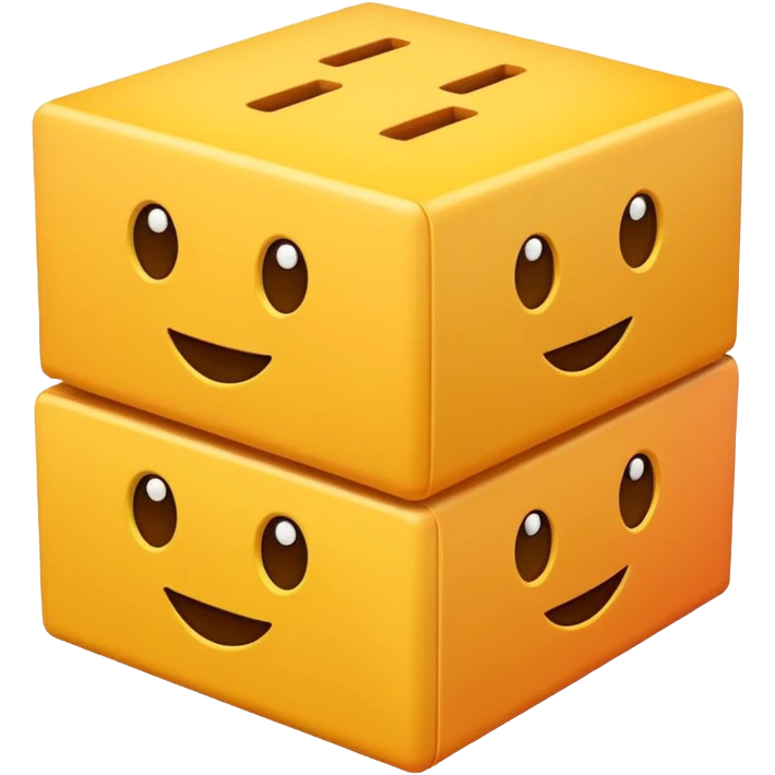 emoji of three boxes emoji