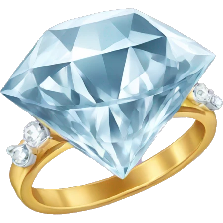 Diamond ring emoji