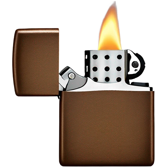Zippo lighters cheers emoji