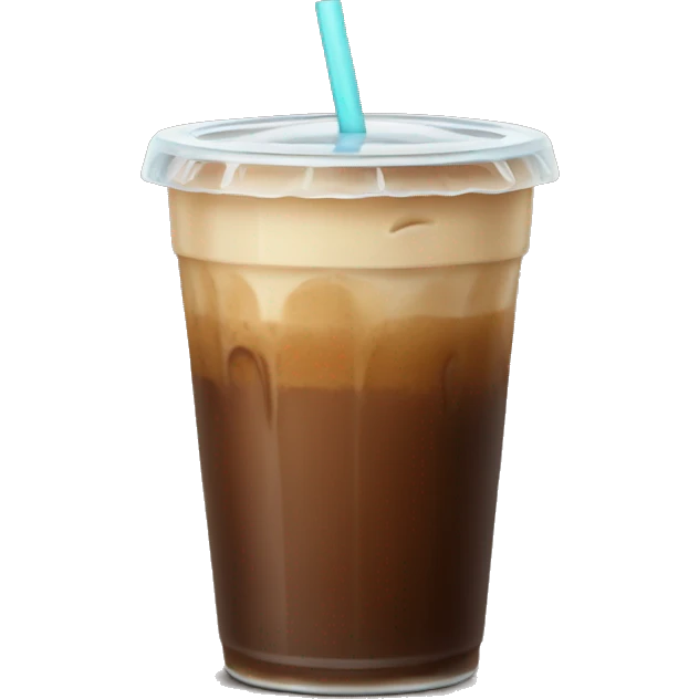 Ice coffee  emoji