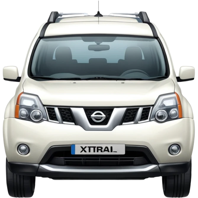 White Nissan Xtrail emoji