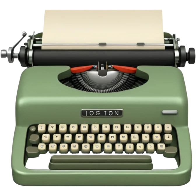 sage typewriter emoji