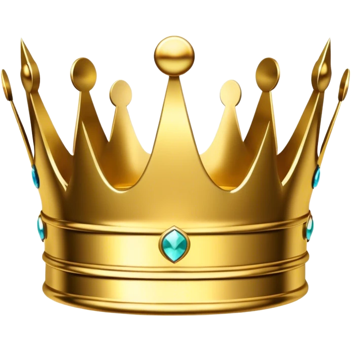 Glitched crown emoji