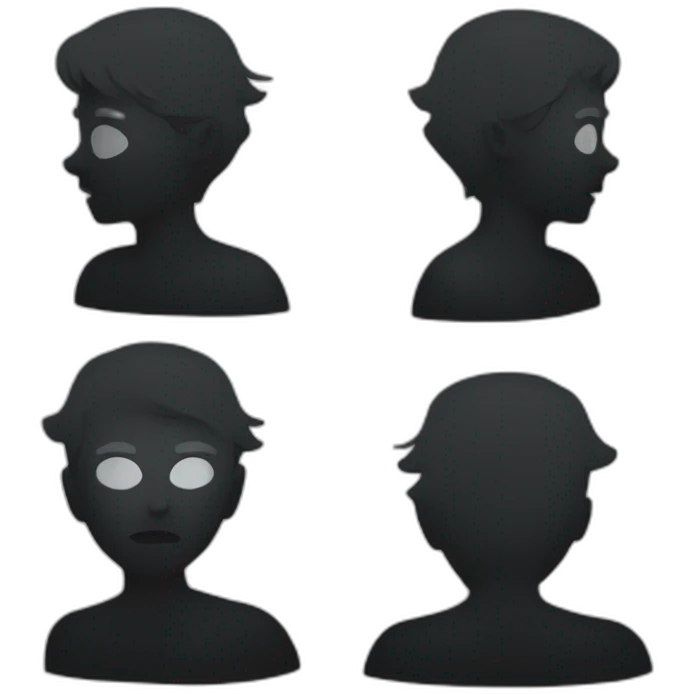 Shadow emoji