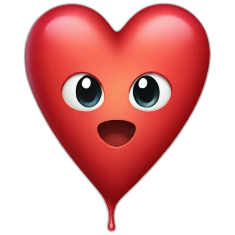iphone heart emoji