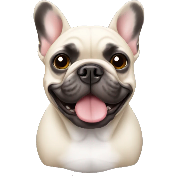 French bulldog  emoji