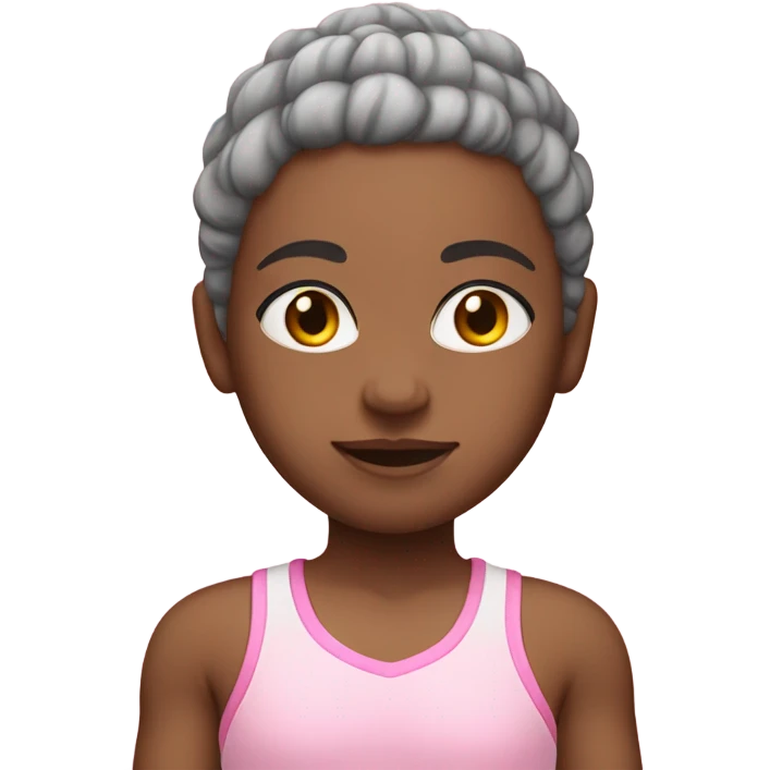 Babypink sport set for white skin emoji