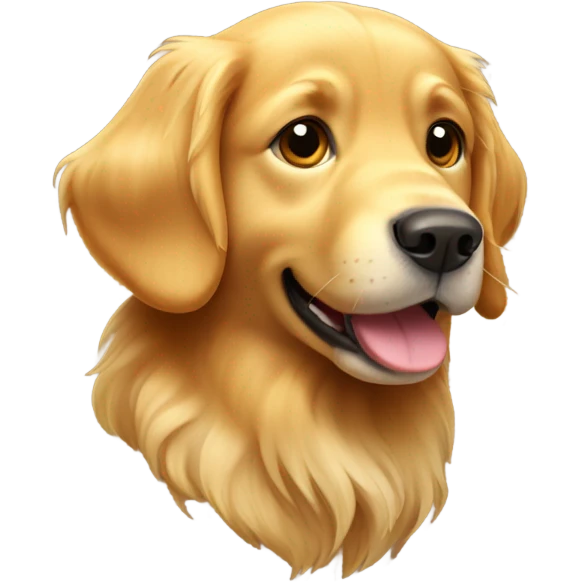 Golden retriever  emoji