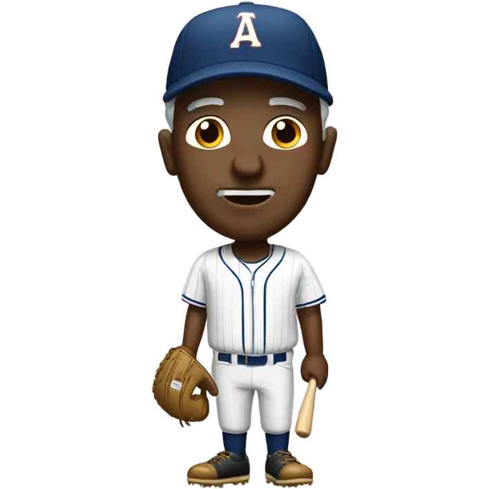 Old baseball dude emoji
