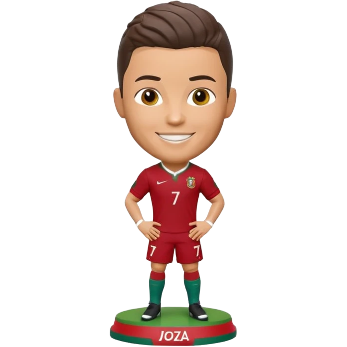 Криштиану Роналду в форме сборной Португалии Bobblehead emoji