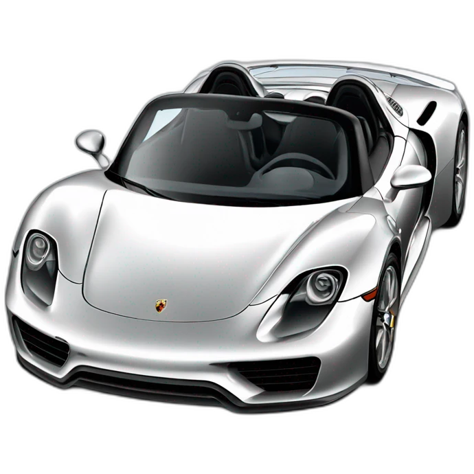 Porsche918spider emoji