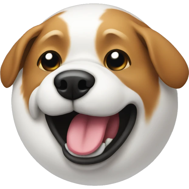 Dog ball  emoji