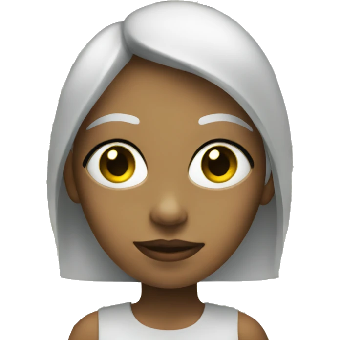 Girl with money symbols as eyes  emoji