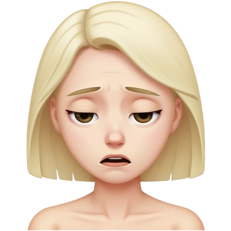 Grief ￼ emoji
