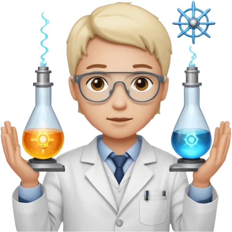 Quantum mechanic emoji