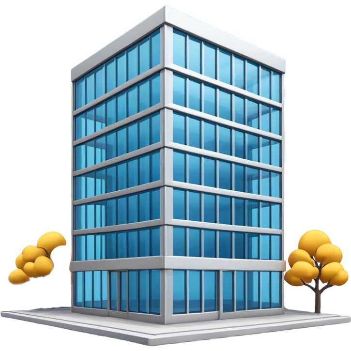 3D building only one building  emoji