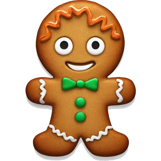 Ginger bread cookie emoji