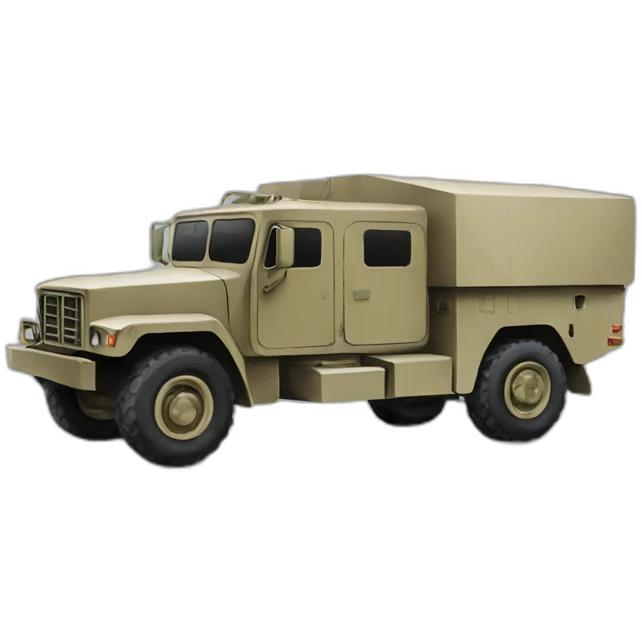 Military Truck emoji