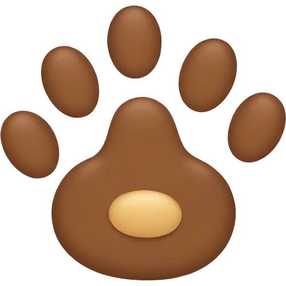 Puppy paws emoji