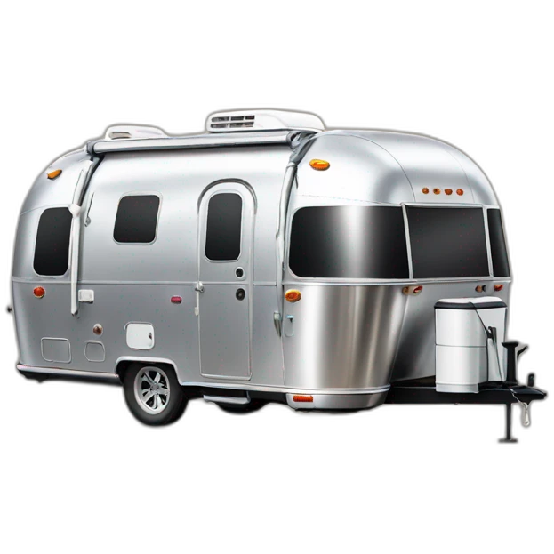 Airstream camper emoji