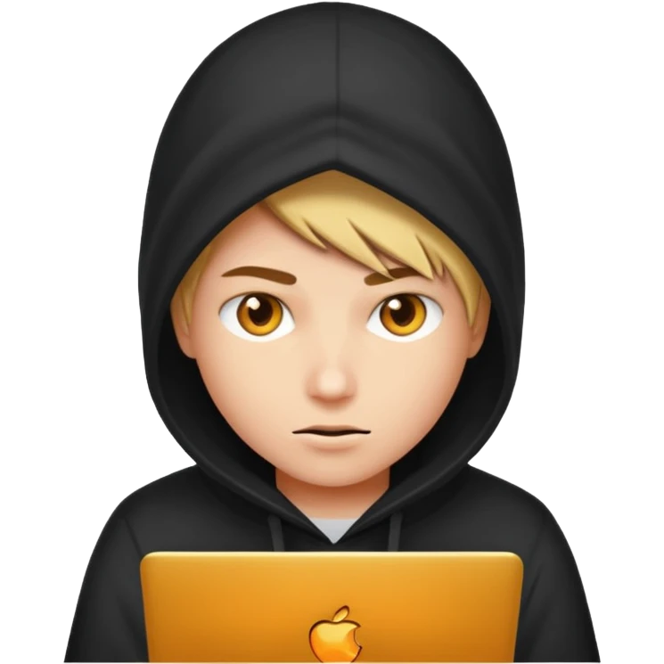 Hacker hacking code  emoji
