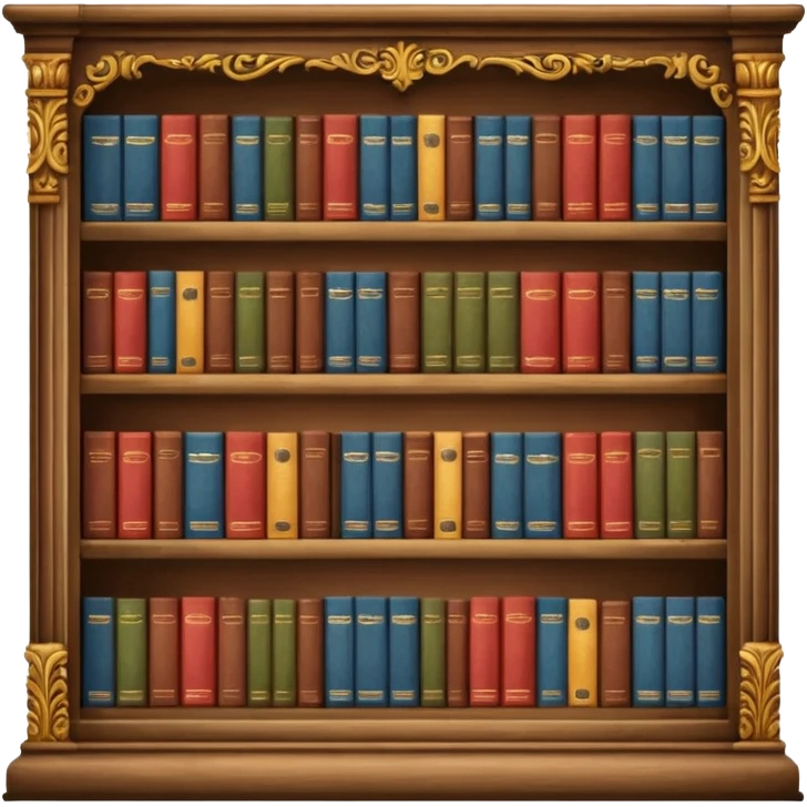 Bookcase
 emoji