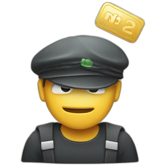 Jenkins logo holding the n26 bank logo emoji