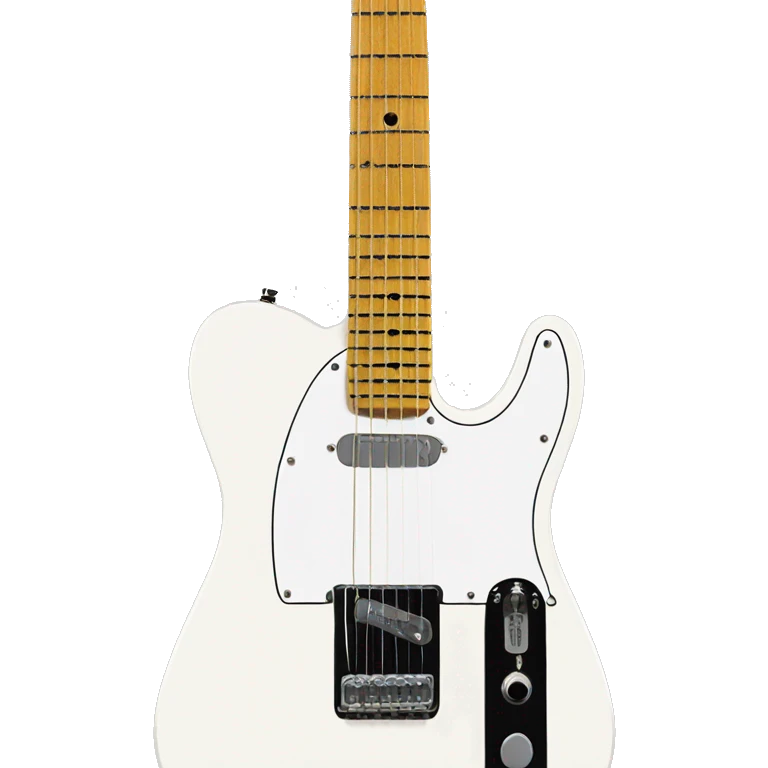 fender white telecaster emoji