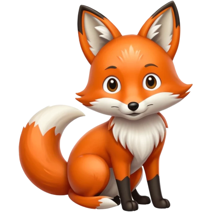three tails fox emoji