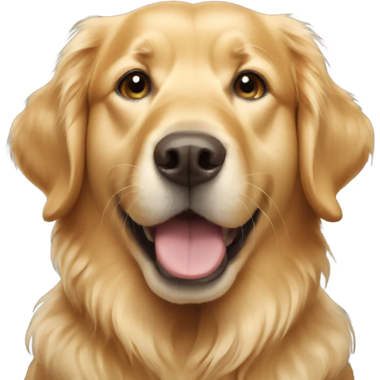 Golden retriever  emoji