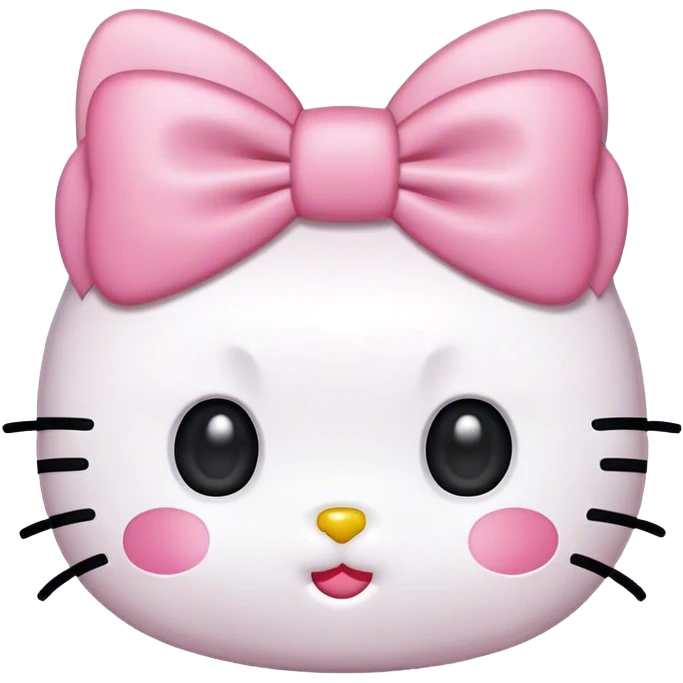 hello kitty heart eyes emoji