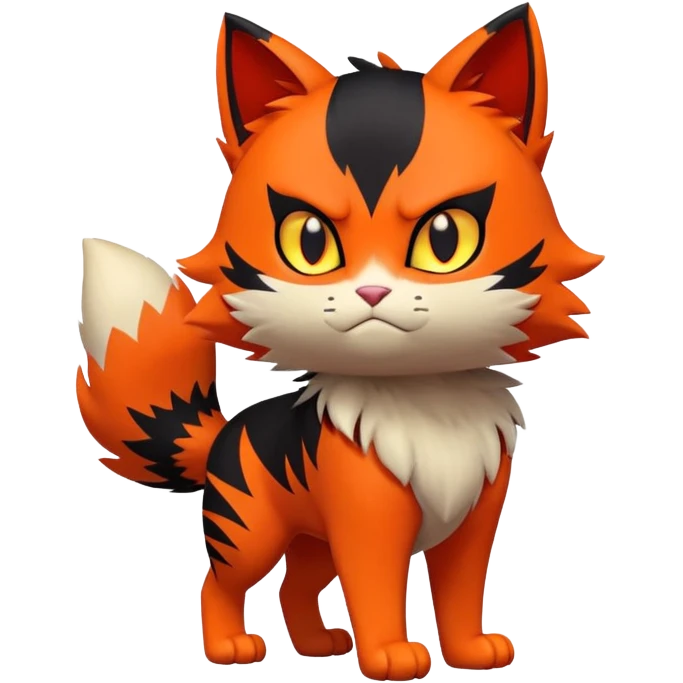 Litten (full body) emoji