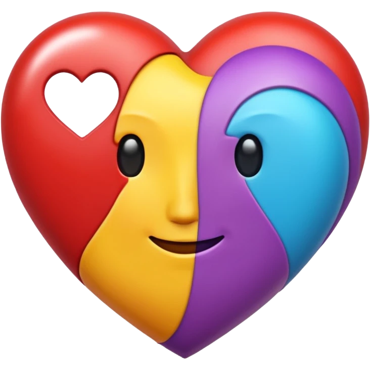 Amor luz y buena vibra. No cara de alguien emoji