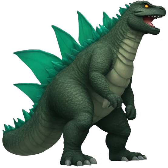 godzilla emoji
