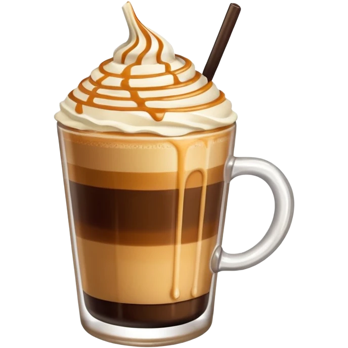 Shaken espresso drink emoji