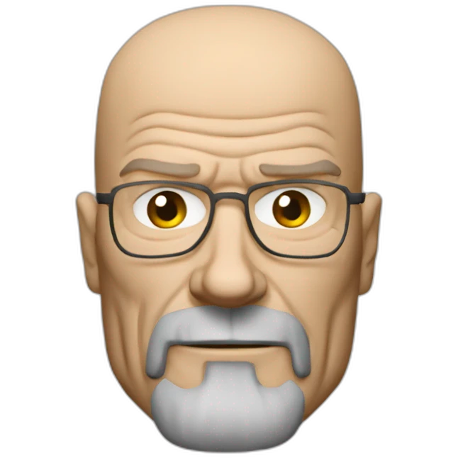 Walter white as Michal Scott emoji