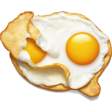 Fried egg emoji