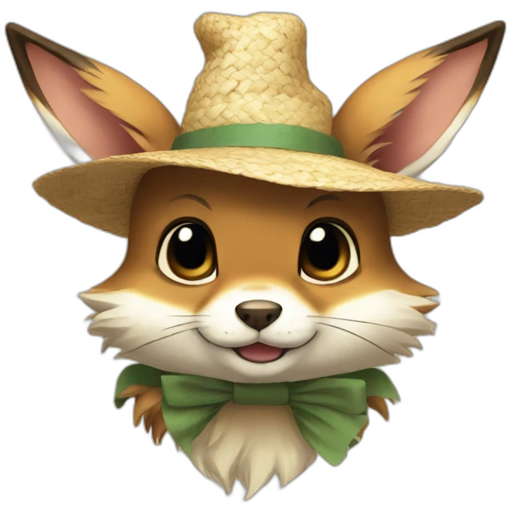 Strawhat Eevee emoji