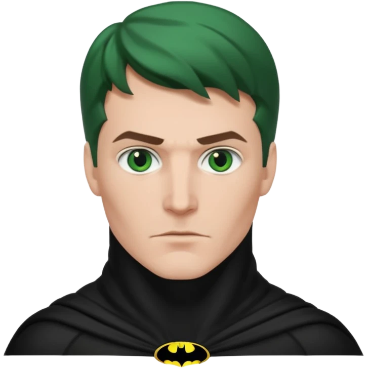 Batman 1989 (white man) (green eyes) emoji
