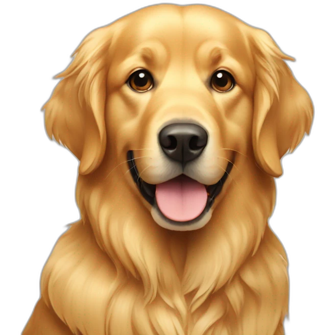 Golden retriever  emoji