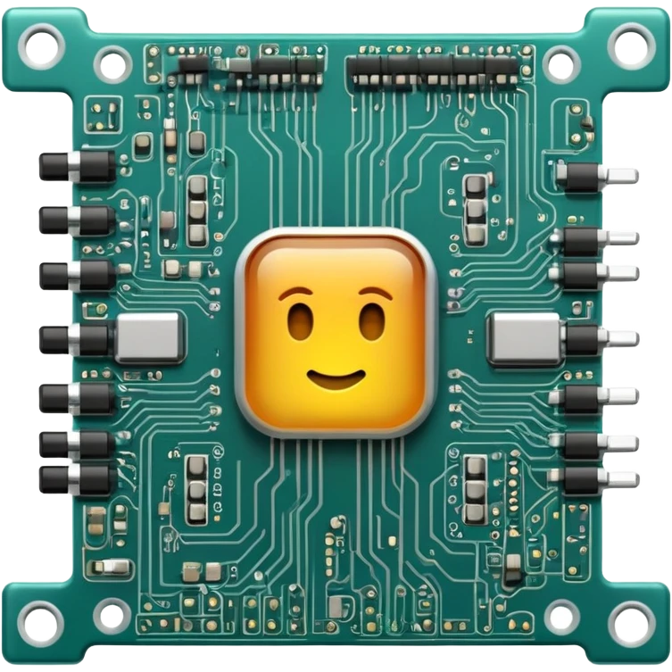 the microcircuit emoji