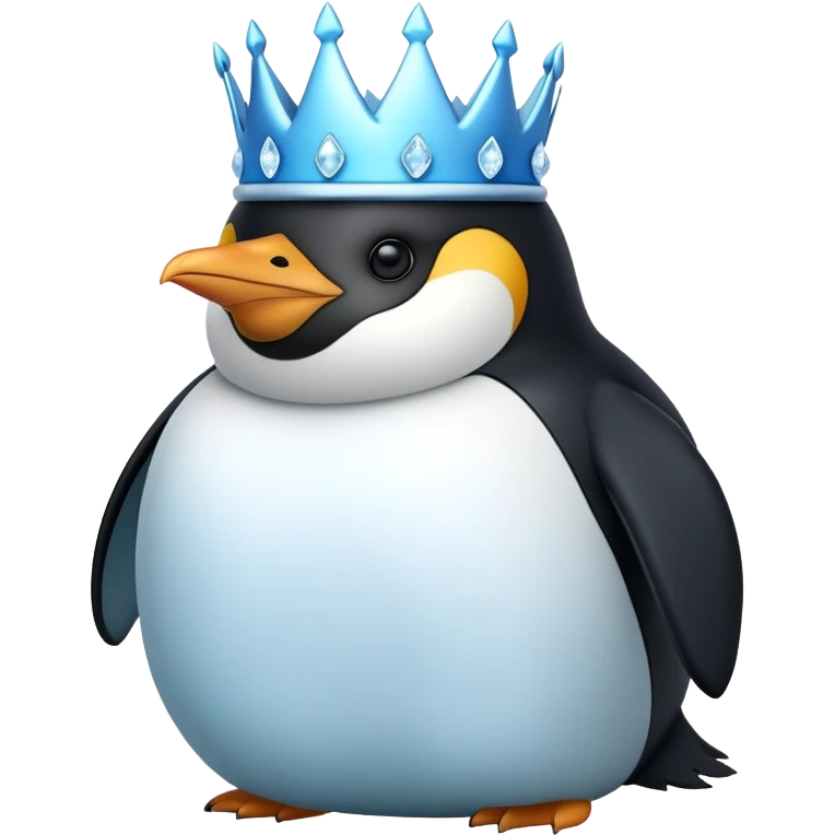 Ice king but he’s a penguin emoji