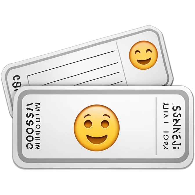 ticket emoji