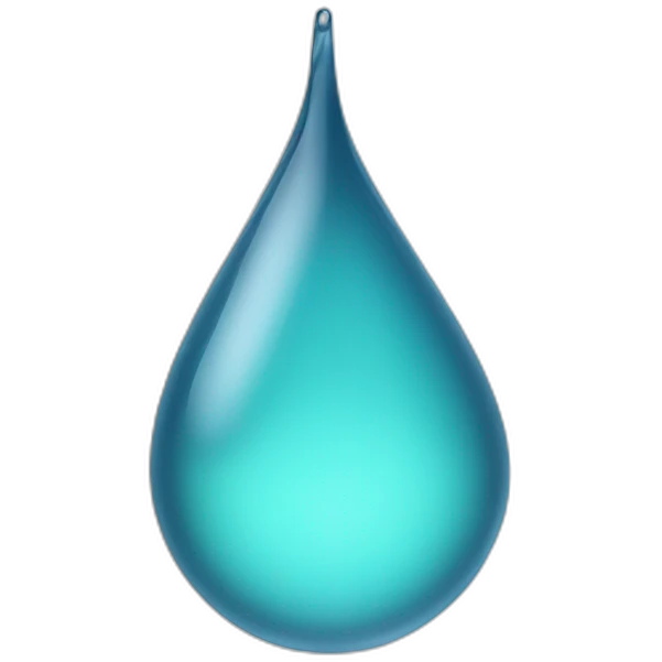 water drop emoji