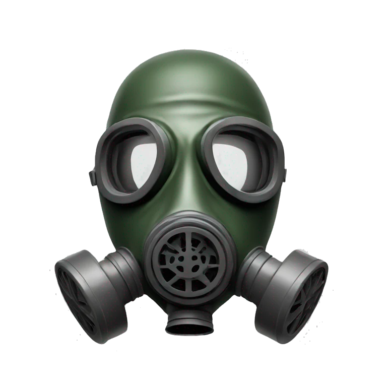 Gas mask emoji