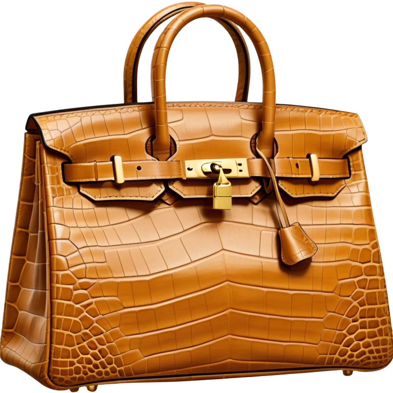 camel crocodile hermes birkin bag emoji