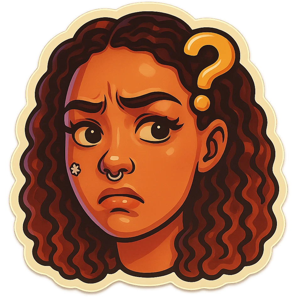 confusion in the face  emoji